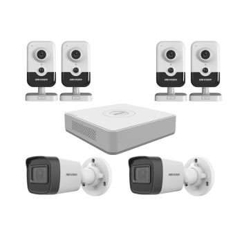 Комплект IP видеонаблюдения Hikvision KIT-DS189