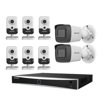 Комплект IP відеоспостереження Hikvision KIT-DS194