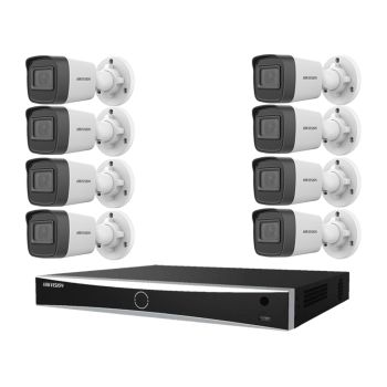 Комплект IP видеонаблюдения Hikvision KIT-DS199