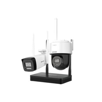 Комплекты видеонаблюдения Wi-Fi - Комплект IP видеонаблюдения Hikvision NKS424W03H