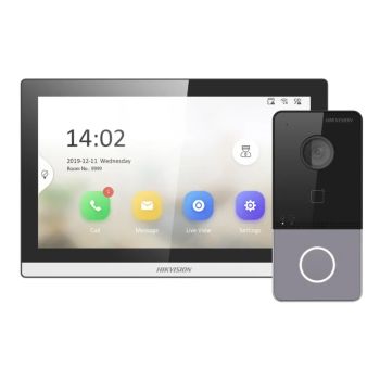 Комплекты домофона для помещения - Комплект "Стандарт" Hikvision WI-FI DS-KV6113-WPE1(C)+ DS-KH6350-WТE1