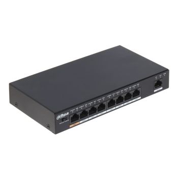 8-портовий некерований PoE комутатор Dahua DH-PFS3009-8ET1GT-96