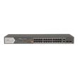 24-портовый неуправляемый PoE коммутатор Hikvision DS-3E0528HP-E
