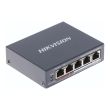 4-портовый управляемый PoE коммутатор Hikvision DS-3E1105P-EI/V2