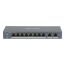 8-портовый неуправляемый PoE коммутатор Hikvision DS-3E0310P-E/M(B)