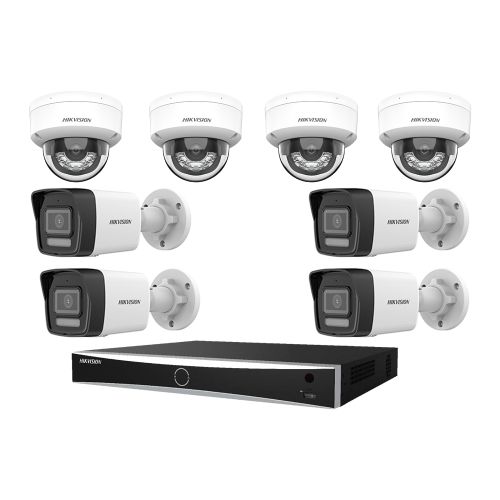 Комплекти відеоспостереження для дому - Комплект IP відеоспостереження Hikvision KIT-DS221