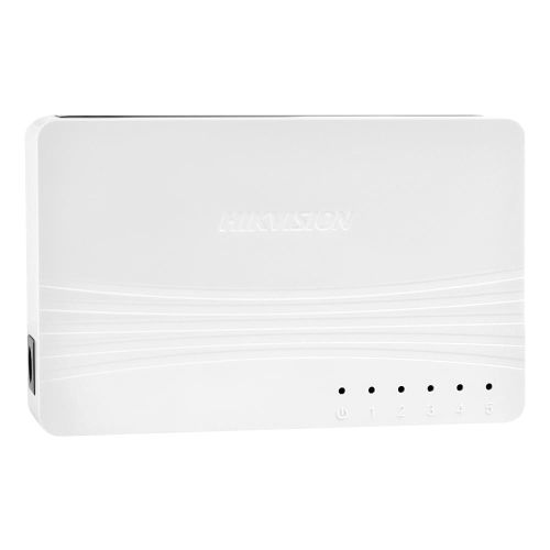 Коммутатор (свитч) 5 портов - Коммутатор Hikvision DS-3E0105D-E 5-ти портовый