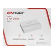 5-портовый неуправляемый коммутатор Hikvision DS-3E0505D-E 