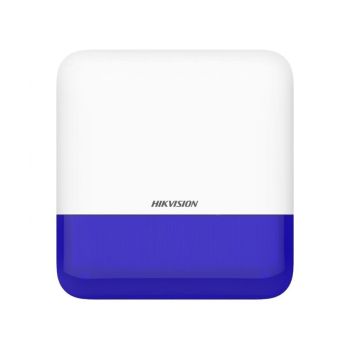 Бездротова зовнішня сирена Hikvision DS-PS1-E-WE (синя)