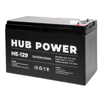 Аккумуляторная батарея Hub Power HE-129 12V 9AH 