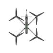 FPV квадрокоптер iFlight Nazgul XL10 V6 Analog 5.8G 2.5W 6S BNF TBS