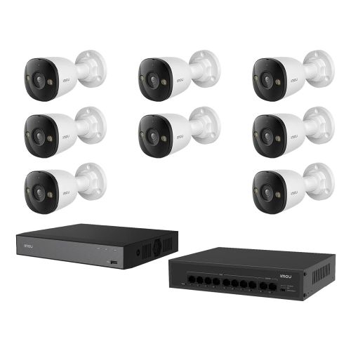 Комплекты видеонаблюдения Imou - Комплект IP видеонаблюдения Imou KIT-IM104
