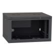 Шкаф телекоммуникационный IPCOM 6U 600x600 черный