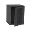 Шкаф серверный IPCOM СН-15U 600х450 перфорация RAL9005