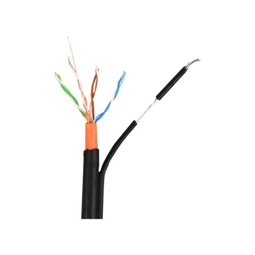 Пошук“витая пара” - Кабель вита пара з несучим тросом GoldMine GM UTP 4*2*0.5-CU PVC PE MT кат.5е бухта 305м