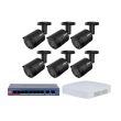 Комплект IP видеонаблюдения Dahua KIT-DH437
