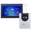 Комплект домофона Dahua DHI-VTH2421FW-P + вызывная панель DHI-VTO2201F-P-S2