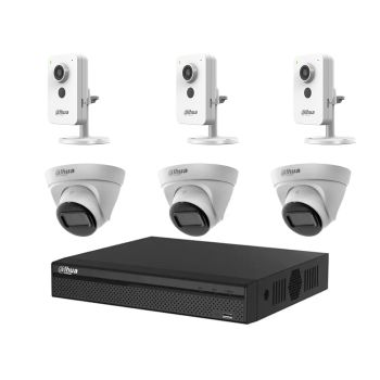 Комплект IP видеонаблюдения Dahua KIT-DH190