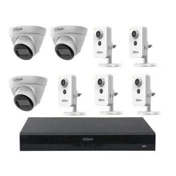 Комплект IP видеонаблюдения Dahua KIT-DH195