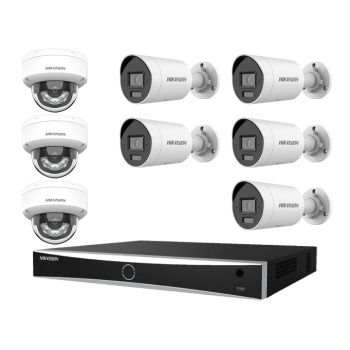 Комплект IP відеоспостереження Hikvision KIT-DS220