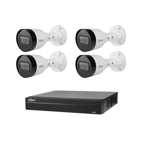 Комплекты видеонаблюдения с PoE питанием - Комплект IP видеонаблюдения Dahua KIT-DH107