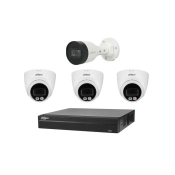 Комплекты видеонаблюдения с PoE питанием - Комплект IP видеонаблюдения Dahua KIT-DH132