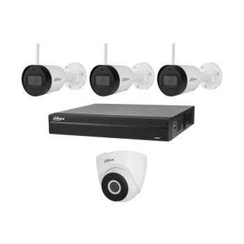 Комплекты видеонаблюдения Wi-Fi - Комплект IP видеонаблюдения Dahua KIT-DH333