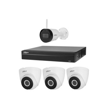 Комплекты видеонаблюдения Wi-Fi - Комплект IP видеонаблюдения Dahua KIT-DH332
