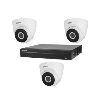 Комплекты видеонаблюдения Wi-Fi - Комплект IP видеонаблюдения Dahua KIT-DH327