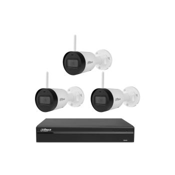 Комплекты видеонаблюдения Wi-Fi - Комплект IP видеонаблюдения Dahua KIT-DH338