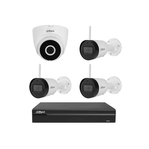 Комплекты видеонаблюдения Wi-Fi - Комплект IP видеонаблюдения Dahua KIT-DH340