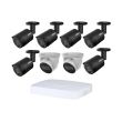 Комплект IP видеонаблюдения Dahua KIT-DH412