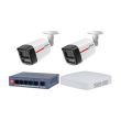 Комплект IP видеонаблюдения Dahua KIT-DH421