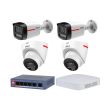 Комплект IP видеонаблюдения Dahua KIT-DH458