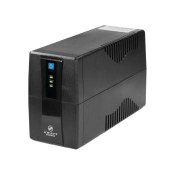 Джерело безперебійного живлення Kraft KRF-650VA/390W(LED) AGM UPS