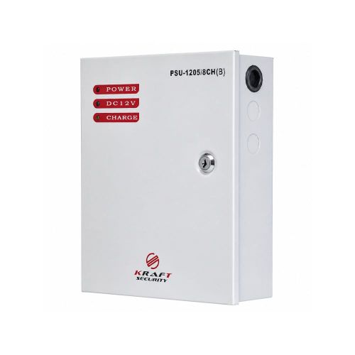 Источники бесперебойного питания - Источник бесперебойного питания Kraft PSU-1205/8CH(B)