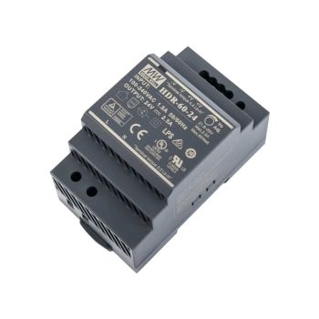 Блок питания (24B 2,5 А для монтажа на DIN рейку) MeanWell HDR-60-24