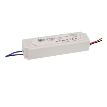 Імпульсне джерело живлення MeanWell LPV-60-24 Rohs AC/DC