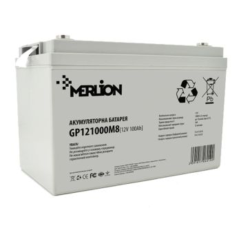 Аккумуляторная батарея MERLION AGM GP121000M8 12V 100Ah