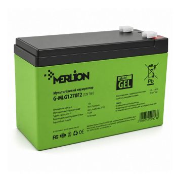 Аккумуляторная батарея MERLION G-MLG1270F2 