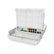 8-портовый неуправляемый PoE коммутатор MikroTik netPower Lite 8P (CSS610-8P-2S+OUT)