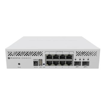 Коммутаторы Mikrotik - 8-портовый управляемый коммутатор MikroTik CRS310-8G+2S+IN
