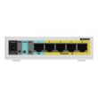 4-портовый PoE коммутатор MikroTik RB260GSP (CSS106-1G-4P)