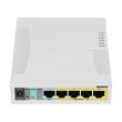 4-портовый PoE коммутатор MikroTik RB260GSP (CSS106-1G-4P)