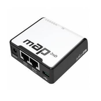 Точки доступа MikroTik - 2.4GHz Wi-Fi точка доступа Mikrotik mAP (RBmAP2nD)
