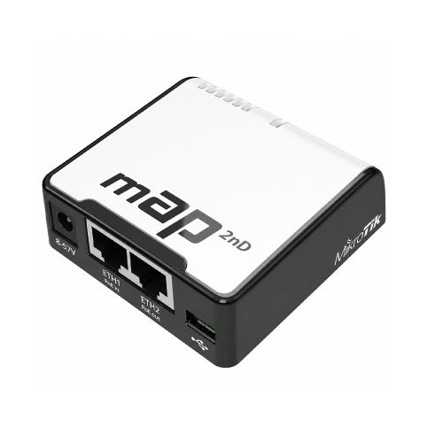 Точки доступа MikroTik - 2.4GHz Wi-Fi точка доступа Mikrotik mAP (RBmAP2nD)