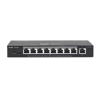 Неуправляемые коммутаторы - 8-портовый управляемый PoE коммутатор Ruijie RG-ES209GC-P