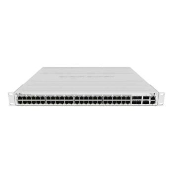 Комутатори на 48 портів Downlink - 48-портовий некерований PoE комутатор MikroTik RS354-48P-4S+2Q+RM