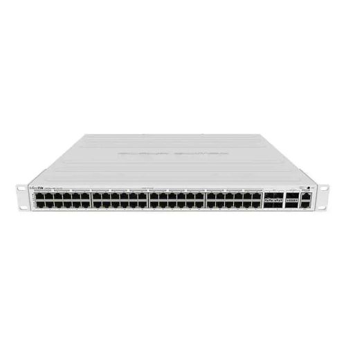 Комутатори на 48 портів Downlink - 48-портовий некерований PoE комутатор MikroTik RS354-48P-4S+2Q+RM