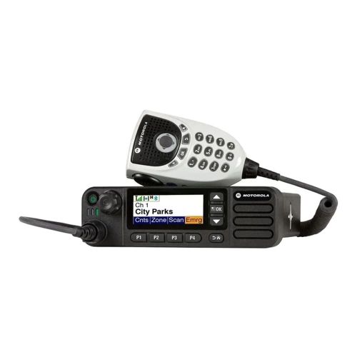Автомобильные радиостанции - Комплект автомобильная радиостанция Motorola DM4600e VHF LP (25 Ватт) и IMPRES RMN5127 Keypad Microphone